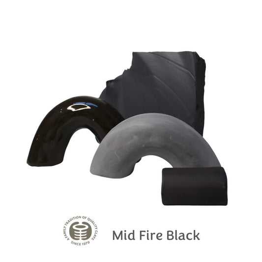 Keane Pottery Clay Mid Fire Black 10kg